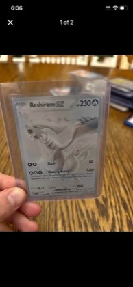 Reshiram ex, graded 9.0