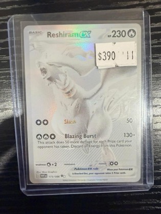 Reshiram ex, graded 4.5