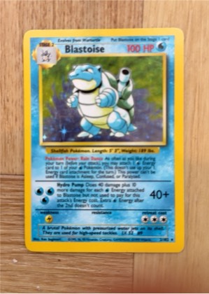 Blastoise, graded 2.5