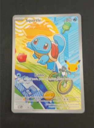Squirtle - 007/165 graded 6 & below