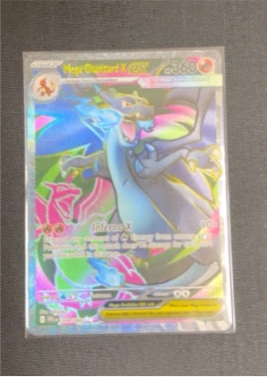 Mega Charizard X ex, graded 9.5