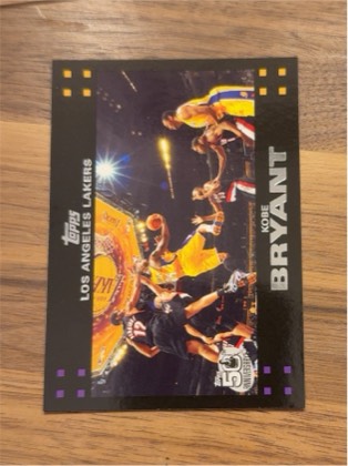 Kobe Bryant graded 8