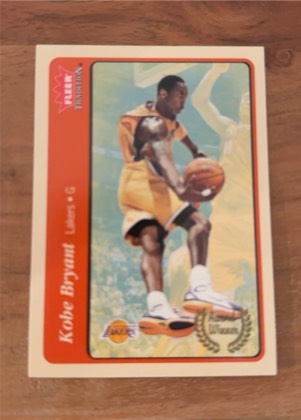 Kobe Bryant, graded 8.5