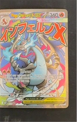 Mega Charizard X ex - 023, graded 9.5