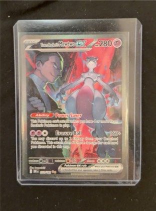 Team Rocket's Mewtwo ex, graded 8.5