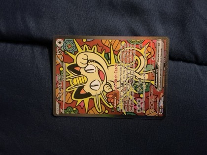 Meowth ex, graded 7.5