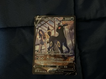 Umbreon V, graded 7.5