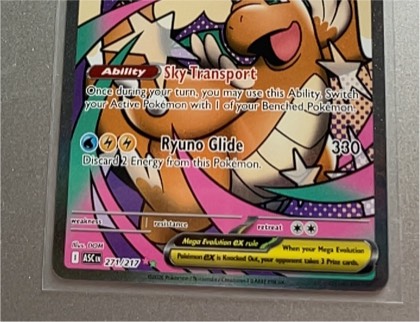 Dragonite ex, graded 8.0