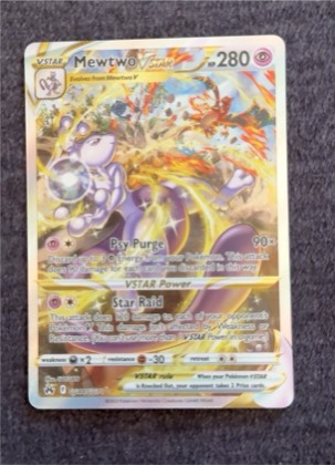 Mewtwo VSTAR, graded 9.5