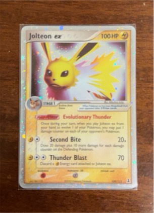 Jolteon ex, graded 9.5