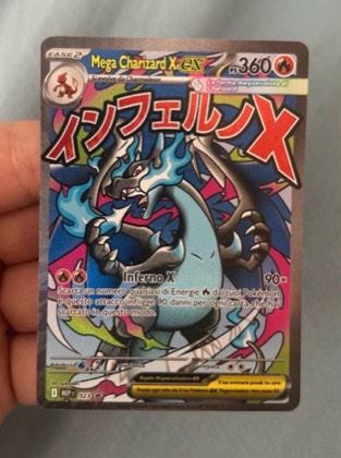 Mega Charizard X ex - 023 graded 9.5