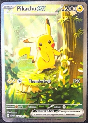 Pikachu ex, graded 9.5