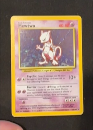 Mewtwo graded 6 & below