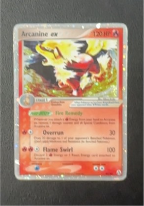 Arcanine ex, graded 2.0