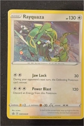Rayquaza - SWSH029, graded 9.5