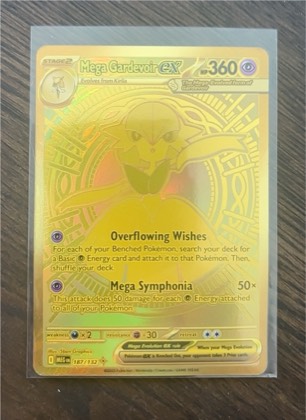 Mega Gardevoir ex, graded 7.5