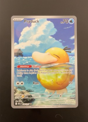 Psyduck, graded 9.0