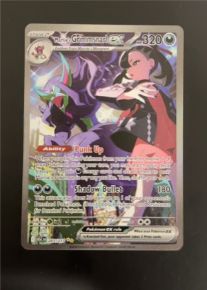 Marnie's Grimmsnarl ex, graded 7.5