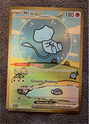 Mew ex, graded 9.5