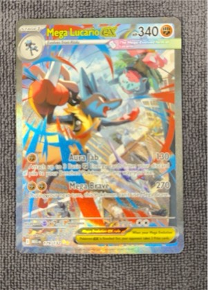 Mega Lucario ex graded 9.5