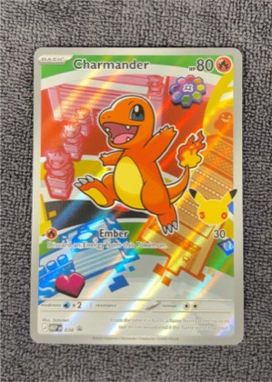Charmander - 038, graded 9.5