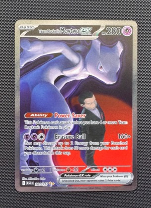 Team Rocket's Mewtwo ex, graded 10.0