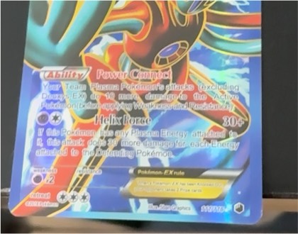 Deoxys EX (Team Plasma), graded 4.0
