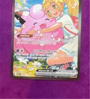 Clefable ex, graded 9.5