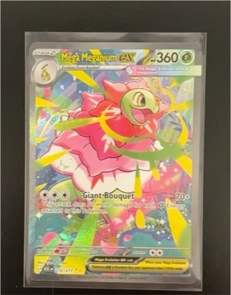 Mega Meganium ex - 272/217 graded 9