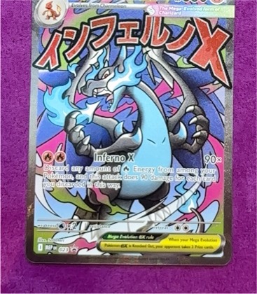 Mega Charizard X ex - 023, graded 3.0