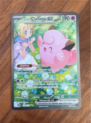 Lillie's Clefairy ex, graded 9.0