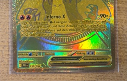 M-Glurak-EX, graded 8.0
