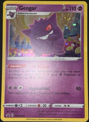 Gengar - SWSH052 graded 7