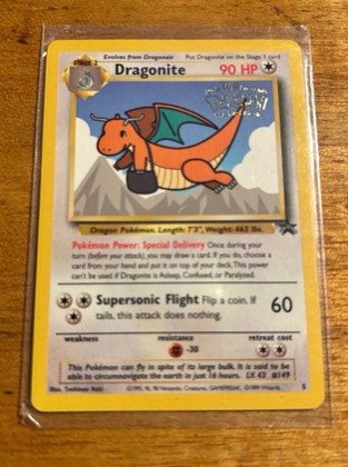Dragonite (Movie Promo), graded 7.0