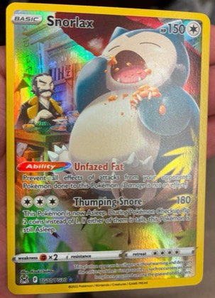 Snorlax, graded 5.0