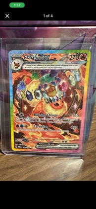 Flareon ex, graded 9.5