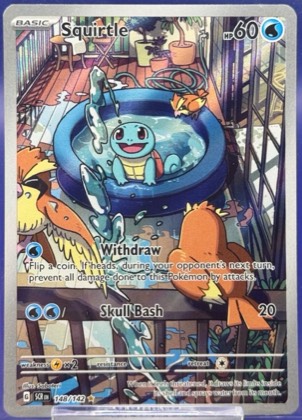 Squirtle, graded 8.5