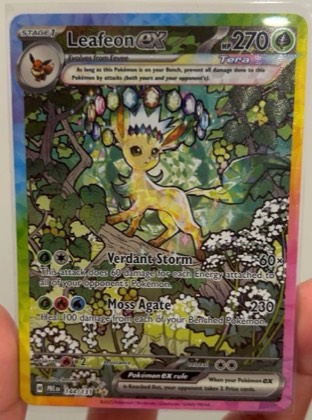 Leafeon ex, graded 10.0