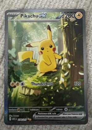Pikachu ex, graded 9.5