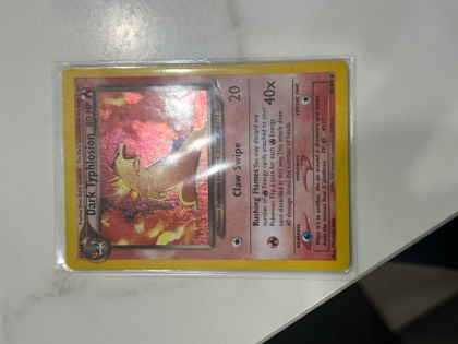 Dark Typhlosion, graded 7.5