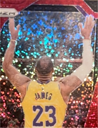 LeBron James, graded 9.0