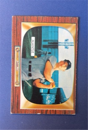 Mickey Mantle, graded 7.0