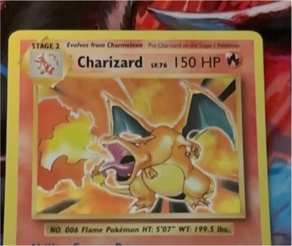 Charizard graded 7