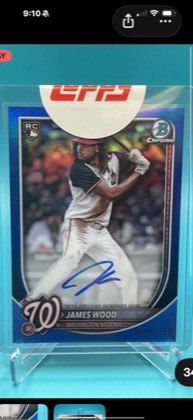 James Wood graded 9