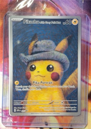 Pikachu with Grey Felt Hat, graded 9.0
