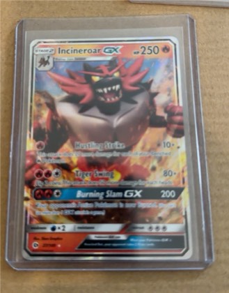 Incineroar GX, graded 8.5