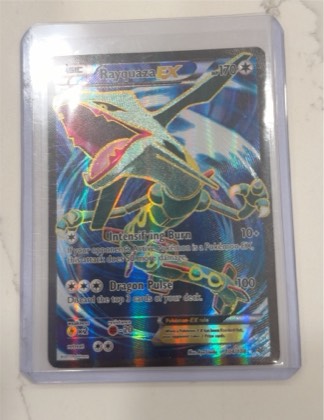 Rayquaza EX, graded 8.0