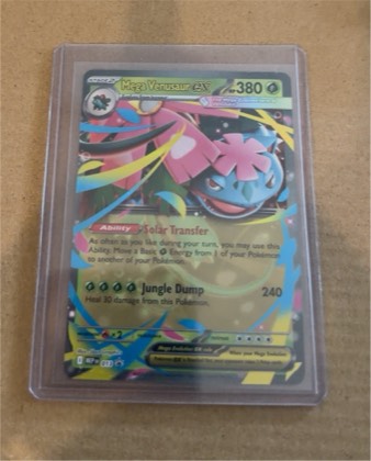 Mega Venusaur EX, graded 8.5