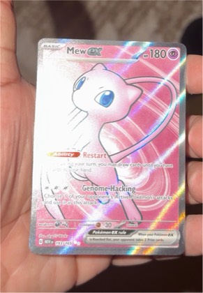 Mew ex, graded 8.5
