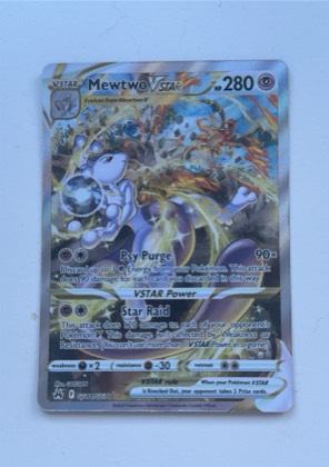 Mewtwo VSTAR, graded 9.0
